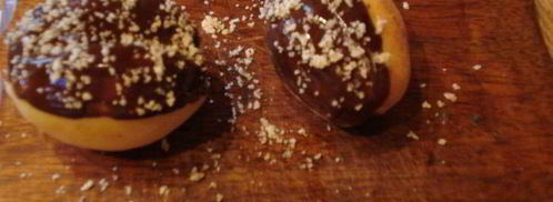 абрикосы с начинкой, в шоколаде. Шаг 3