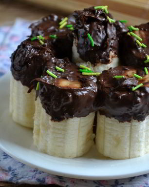 Банан в шоколаде