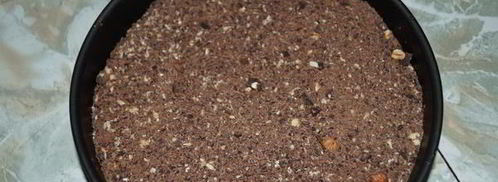 банановый крамбль с ванильным соусом. Шаг 4