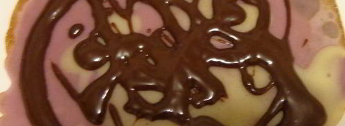 блинный тортик шоколад милка. Шаг 4