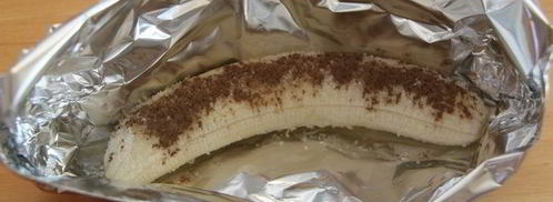 быстрый банановый десерт. Шаг 3