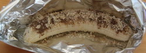 быстрый банановый десерт. Шаг 4