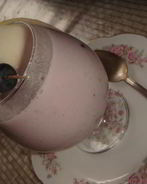 Десерт из голубики и дыни