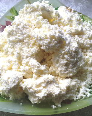 Домашний творог из кислого молока