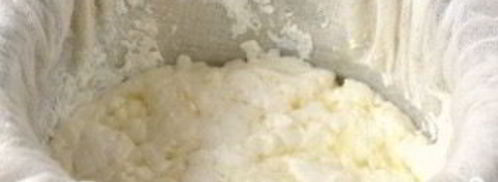 домашний творог из кислого молока. Шаг 3