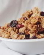 Гранола с отрубями и изюмом