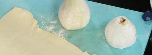 груша, запеченная в тесте. Шаг 3