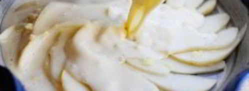 грушевый клафути. Шаг 3