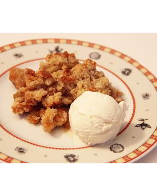 Грушевый крамбл