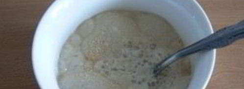 клубничный бисквитный пудинг. Шаг 2