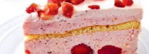 клубничный бисквитный пудинг. Шаг 4