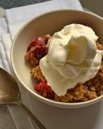 Клубничный крамбл