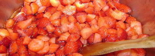 клубничный сорбет с мятным вкусом. Шаг 3