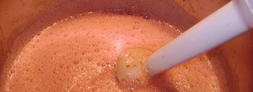 клубничный сорбет с мятным вкусом. Шаг 4