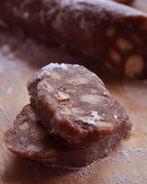 Кондитерская колбаса из печенья