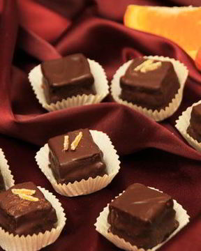 Апельсиновые конфеты