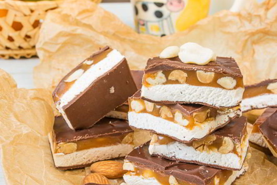 Рецепт домашнего сникерса