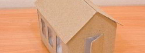 домик из конфет. Шаг 2