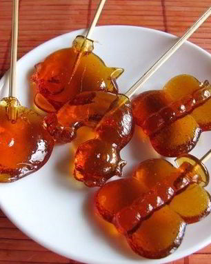 Конфеты из сахара