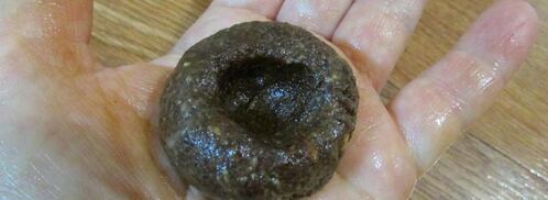 конфеты из сухофруктов с коктейльной вишней. Шаг 7