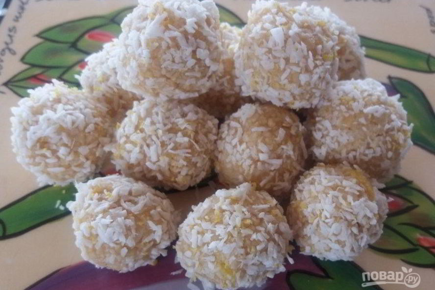 Рецепт конфет иза творогов