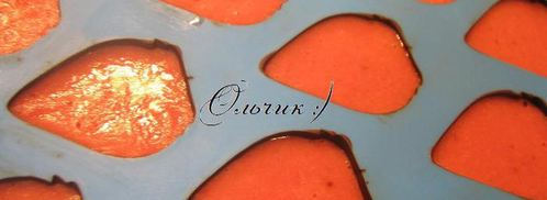 конфеты клубника в шоколаде. Шаг 6