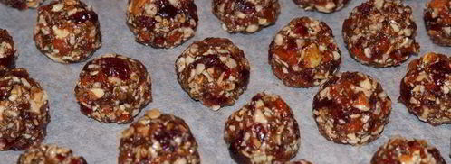 конфеты ореховый микс с клюквой. Шаг 11