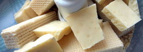 конфеты с белым шоколадом, лаймом и розмарином. Шаг 2