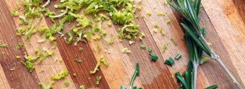 конфеты с белым шоколадом, лаймом и розмарином. Шаг 4