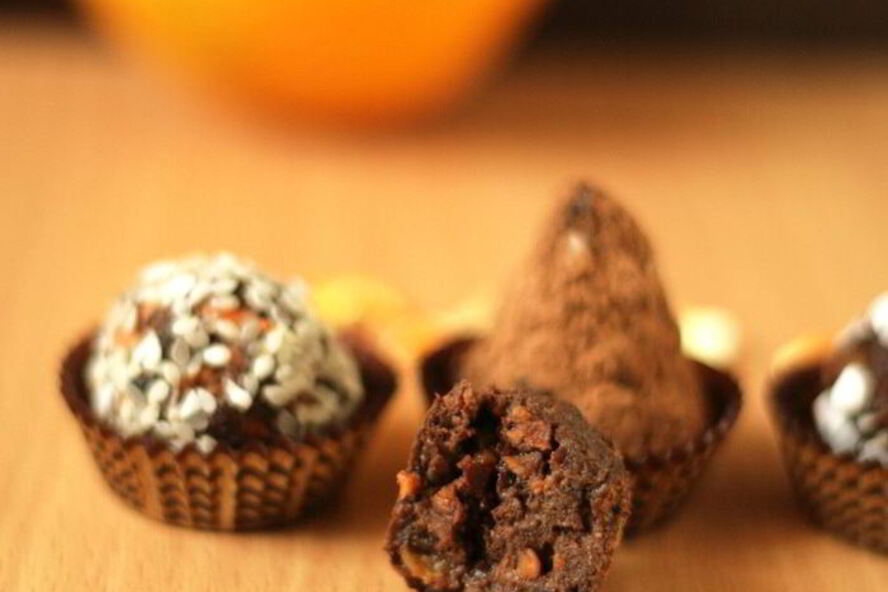 Рецепт конфет с морковью и черносливом