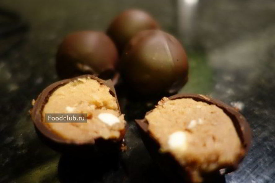 Рецепт нутовых конфет с амаретто