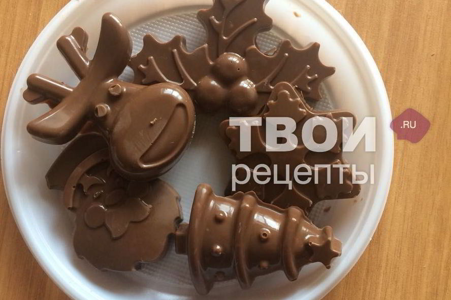 Рецепт шоколадных конфет с орешками