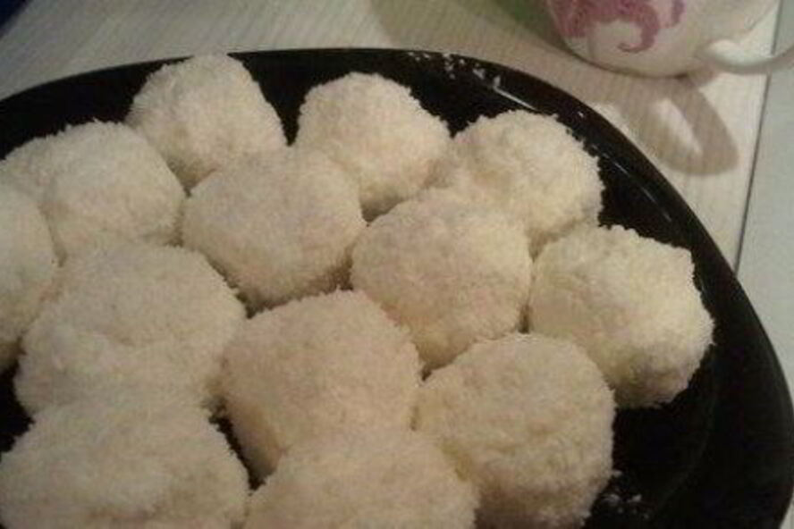 Рецепт творожных конфет с начинкого