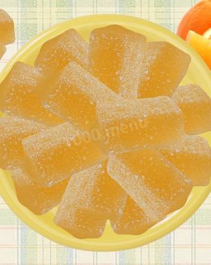 Желейные конфеты с апельсиновым соком