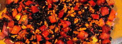 крамбл из черники с яблоками. Шаг 2