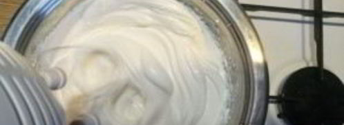 белковый заварной крем. Шаг 2