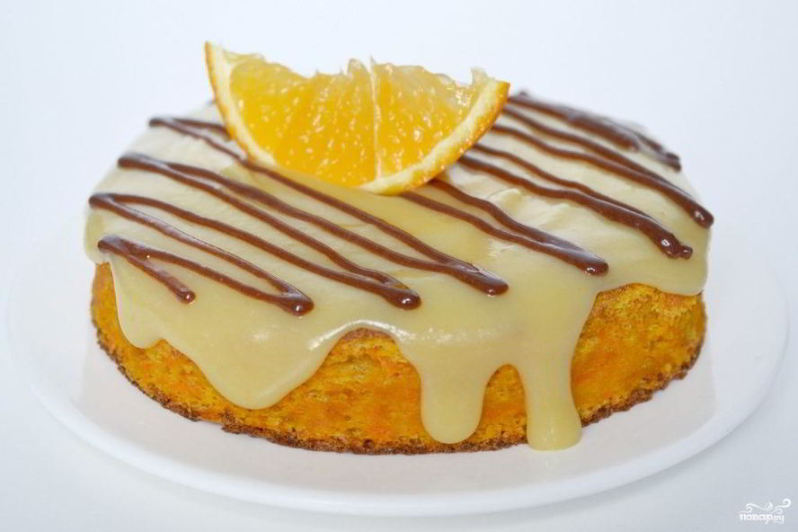 Рецепт бисквита с апельсиновым кремом