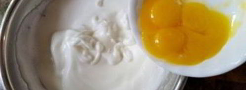 бисквит с белковым кремом. Шаг 3