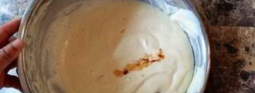 бисквит с белковым кремом. Шаг 6