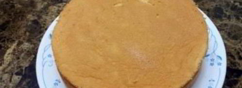 бисквит с белковым кремом. Шаг 7