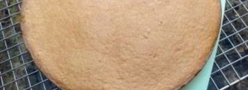 бисквит с белковым кремом. Шаг 10