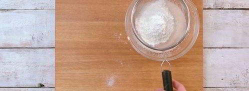 блинчики со сливочно-вишневым кремом. Шаг 4