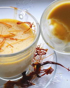 Карамельные кремовые горшочки