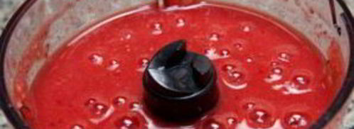 клубничный крем для торта. Шаг 2