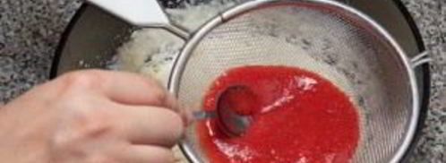 клубничный крем для торта. Шаг 6