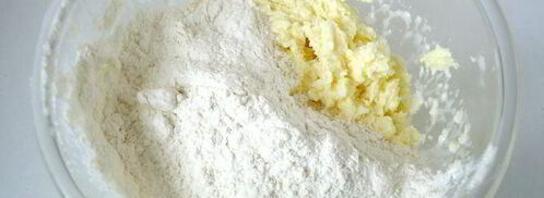 корзинки с белковым кремом. Шаг 2