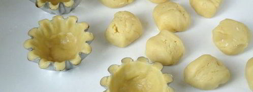 корзинки с белковым кремом. Шаг 5