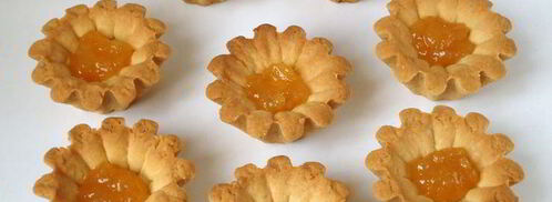 корзинки с белковым кремом. Шаг 9