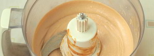 крем-брюле из творога с вареной сгущенкой и вишней. Шаг 2