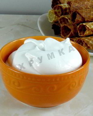 Крем для вафельных трубочек